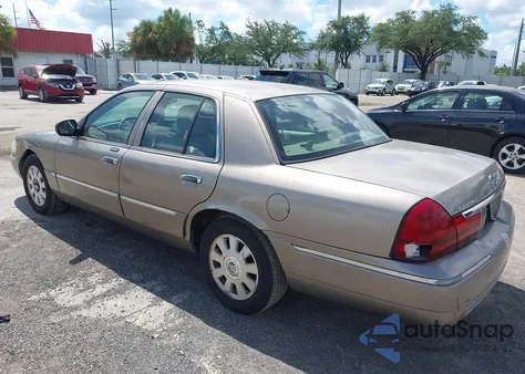 2003 Mercury Grand Marquis Ls из США, поврежденный, VIN 2MEFM75W03X695976